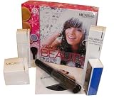 Micabella Skin Care Anti-Aging Set: Age Defying Eye Gel, Anti-Wrinkle Repair Serum, Facial Moisturizer, 2 Professional Make Up Brushes, & Instructional DVD