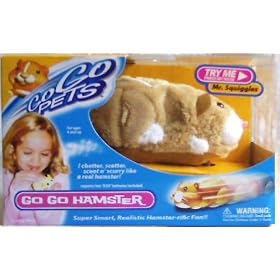 Go Go Pets HAMSTER MR. SQUIGGLES ****WITH ORIGINAL NAME