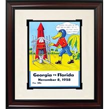 Florida vs. Georgia 1958 Framed Art