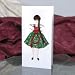  Polish Cloth Figure Greeting Card - Gorale, Female