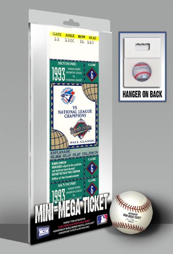 1993 World Series Mini-Mega Ticket - Toronto Blue Jays