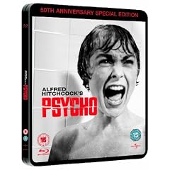 Psycho - 50th Anniversary Special Edition Steelbook [Blu-ray] [1960][Region Free]