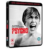 Psycho - 50th Anniversary Special Edition Steelbook [Blu-ray] [1960] [Region Free]by Alfred Hitchcock