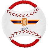 MLB Detroit Tigers Flying Rope Disk Dog Toy