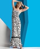 INC International Concepts® Smocked Printed Maxi Dress
