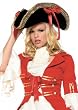 Leg Avenue Unisex - Adult Pirate Hat With Ribbons