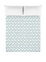 FLAMENCO Juego De Sábanas (Verde Agua)