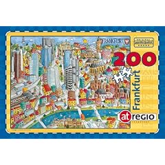 atregio AR60043 - St�dte-Puzzle Frankfurt am Main, 200 Teile
