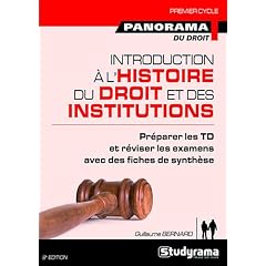 Introduction � l'histoire du droit et des institutions