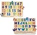 Numbers and Alphabet Sound Puzzle Bundle By Melissa and Doug