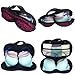 Wrapables Racy Bra Lingerie Travel Case with Inside Pocket, Light Pink