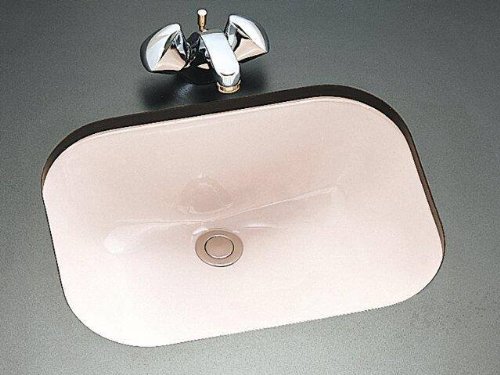 KOHLER K-2890-4U-0 Tahoe Undercounter Lavatory, White