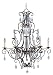 Maxim Lighting 12026AD Hampton 9-Light Chandelier, Auburn Dusk