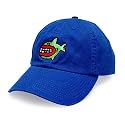 Fish Hat 'Grin Fish' From Fishboy Low Profile Embroidered Cotton Deluxe Angler Cap