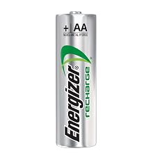 Energizer Rechargeable Batteries, AA Size, 8-Count