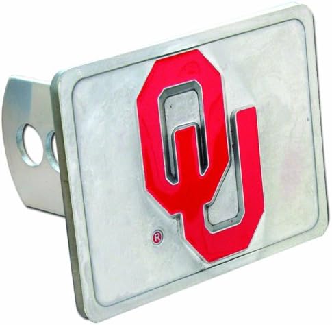 NCAA Oklahoma Sooners Trailer Hitch Cover, Class II & III