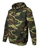 Camouflage Pullover Hooded Sweatshirt