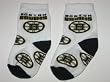 BOSTON BRUINS Team Logo Cotton BABY BOOTIES