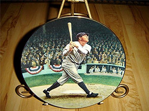 Babe-Ruth-Legends-of-Baseball-Collector-Plate-1992-The-Called-Shot-By-Benger