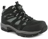 Mens Black Karrimor Waterproof Walking Boots - Black Sea - UK 6-12