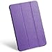 iPad mini case, INVELLOP Purple Leatherette Case Cover for Apple iPad mini/iPad mini 2/iPad mini 3 (Purple)