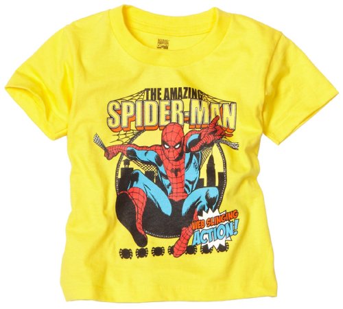  Marvel Boys 2-7 Spiderman T-Shirt