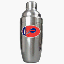 Buffalo Bills Stainless 25 Ounce Steel Cocktail Shaker by Great American Products