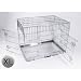 DG104 Hundekäfig 107cm Transportkäfig Kennel Hundebox Käfig