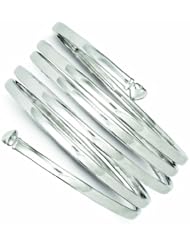 Genuine .925 Sterling Silver Bangle Bracelet 29.7 Grams . 100% Satisfaction Guaranteed.
