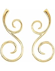 14K Yellow Gold Earrings -- LIFETIME WARRANTY