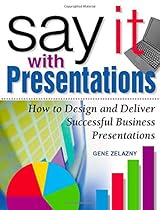 Say It with Presentations: How to Design and Deliver Successful Business Presentations