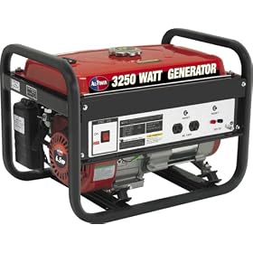 All Power America APG3012 3,250 Watt 6.5 HP OHV 4-Cycle Gas Powered Portable Generator (Non-CARB Compliant)