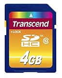 Transcend SDHCカード 4GB Class10 永久保証 TS4GSDHC10