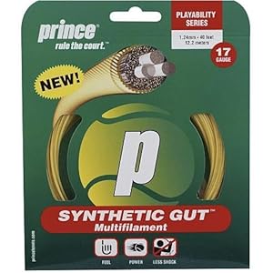 Prince Synthetic Gut Multifilament 17g Tennis String