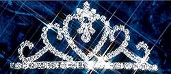 1 &frac34; Inches Primrose Tiara