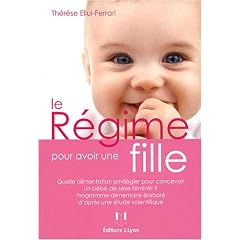Le r�gime pour avoir une fille