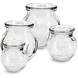 Royal Massage 4pc Fire Glass Cupping Jar Set