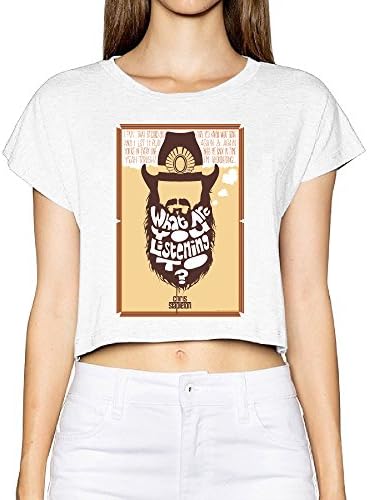 Chris Stapleton Poster Design Logo Print Crop Top Shirt