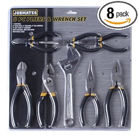 KR Tools 10556 Pliers and Wrench Set, 8-Piece by KR Tools