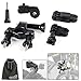 EEEKit Motorcycle Cycling Riding Bicycle Bike MTB HandleBar Mount Kit for Gopro Style and1/4 inch Mounting Action Camera