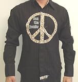 English Laundry Limited Edition John Lennon Give Peace A Chance Shirt Medium - XXL