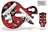 Guitar Hero 3 Faceplate Skin for Xbox 360 / PS3 - Red Glock