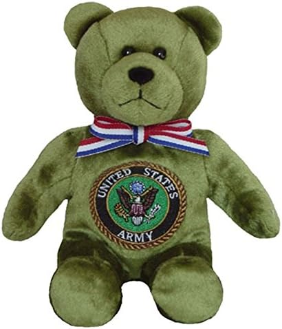 Original Holy Bears US Army Military Plush with Inspirational Hang Tag Message 9 inches