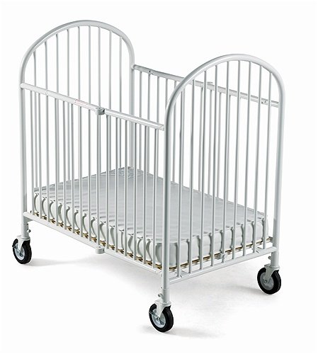 Foundations 4025-4F-FW Pinnacle Full-Size Folding Crib Mattress Not Included