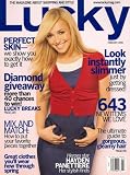 Lucky Magazine February 2008 - Hayden Panettiere