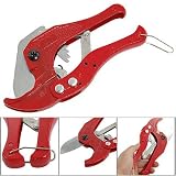 Buy Amico Red Handle Sharp Blade PVC Tube Plastic Pipe Cutter by uxcell
