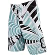 Fox Racing Shattered Youth Boys Boardshort Surf Pants - White