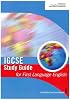 IGCSE Study Guide for First Language English (IGCSE Study Guides)