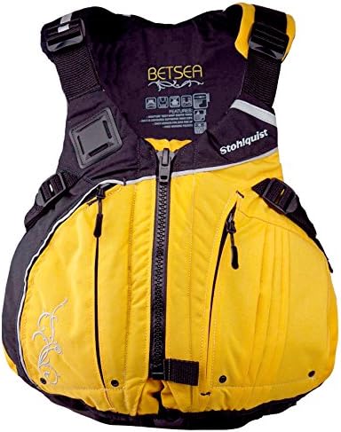 Stohlquist Women's Betsea Personal Floatation Device, Mango/Black, Large/X-Large