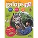 Galops 1 � 4 tout en un (Cours, exercices, DVD rom)